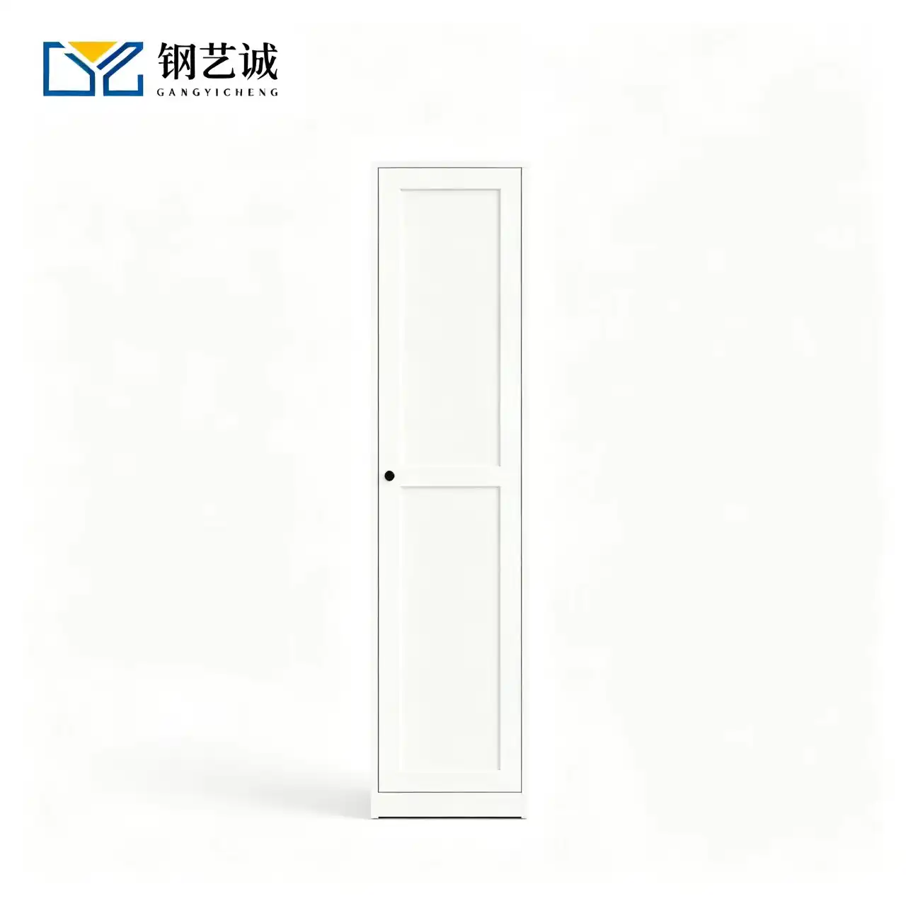 Narrow Frame Steel Door Bookcase